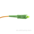 Cable de parche de fibra óptica simple de modo simple